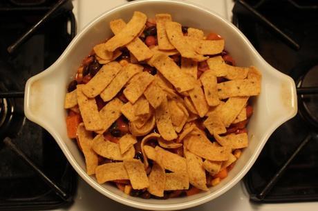 Easy Vegan Frito Casserole