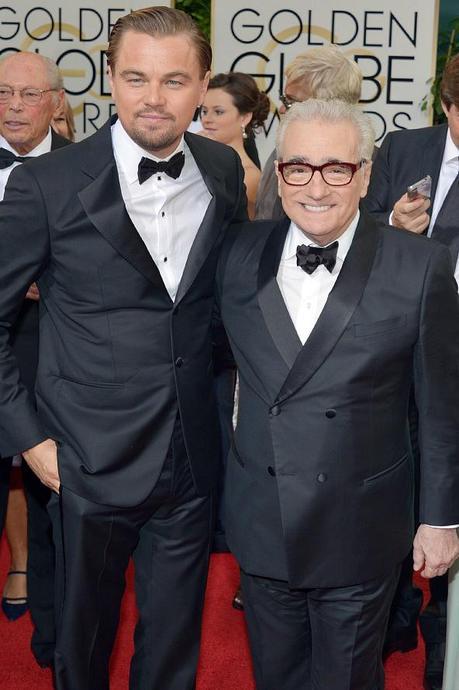What We Loved On Golden Globes 2014 Red Carpet Leonardo Di Caprio Martin Scorsese GG 2014