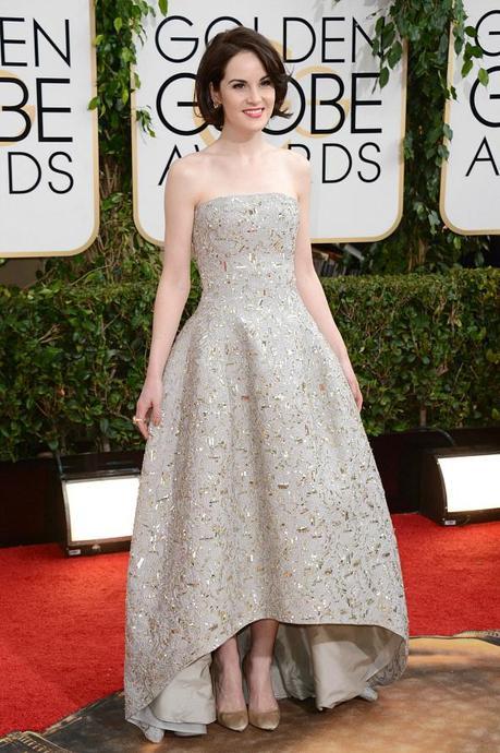 What We Loved On Golden Globes 2014 Red Carpet michelle dockery GG 2014