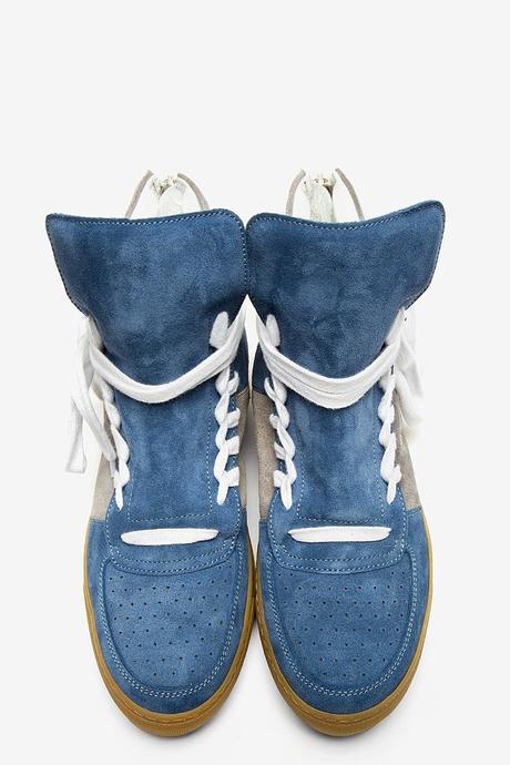 High Top Color Pop:  Kris VanAssche Overlong Laces High Tops