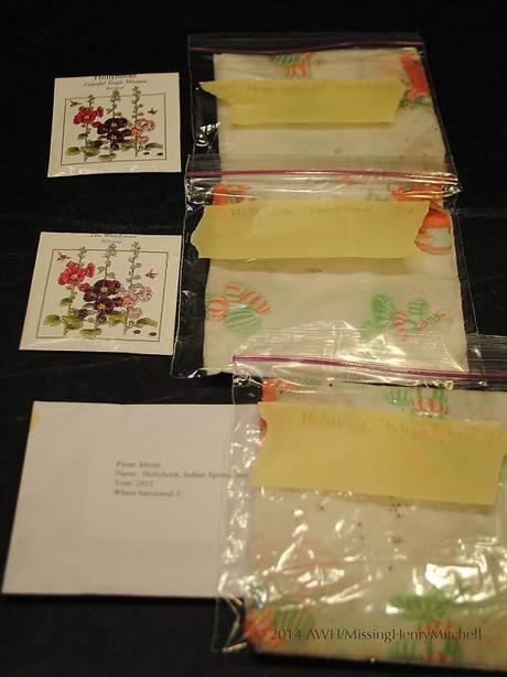 bagged seed viability samples