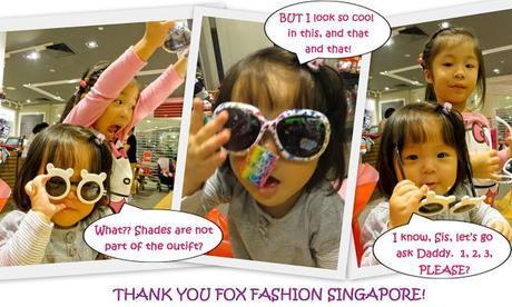 CNY shopping at FOX Kids & Baby