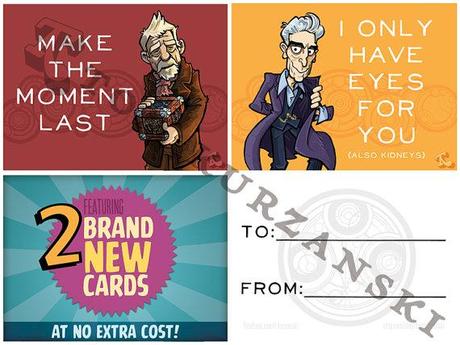 Get your DOCTOR WHO ValenTime Cards Now!  It’s Only a Month Away!!
