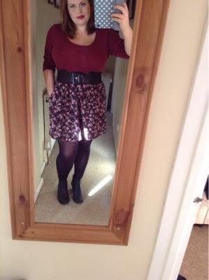 The New Look Skirt! (My First OOTD)
