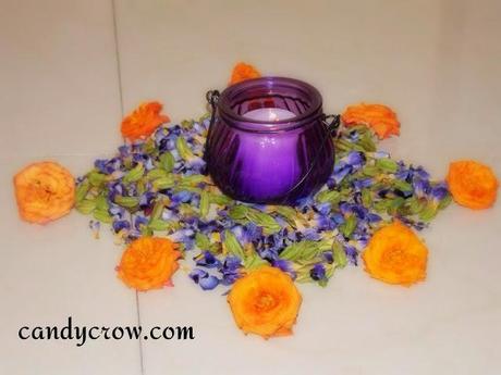 flower  Rangoli Designs For Pongal, Diwali and Karthikai Deepam