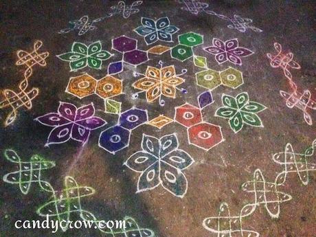 Easy Rangoli Designs For Pongal, Diwali and Karthikai Deepam