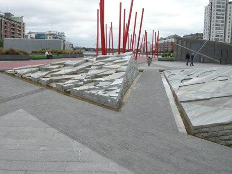 Grand Canal Square, Dublin, Ireland - Water Feature
