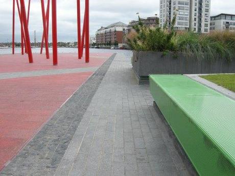 Grand Canal Square, Dublin, Ireland - Paving Interface Details