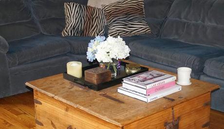 At Home: DIY coffee table 