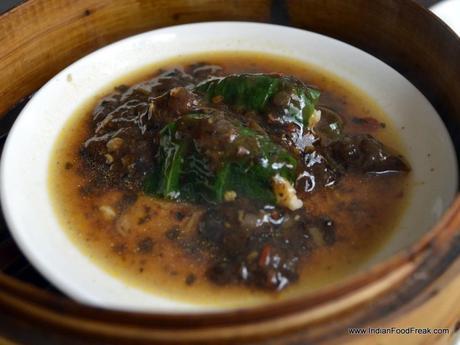 Spinach & Prawn Dimsum