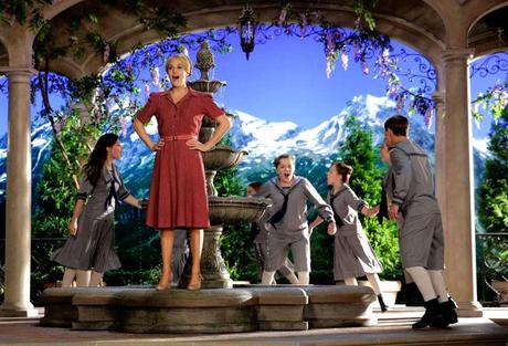 Carrie Underwood and the Von Trapp children