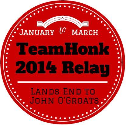 Team Honk 2014 blogger Relay