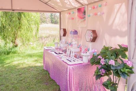 An Amazing Unicorn Garden Party by Lilian from Oliver's Alma Cottage