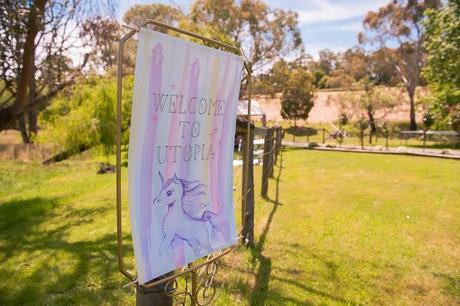 An Amazing Unicorn Garden Party by Lilian from Oliver's Alma Cottage