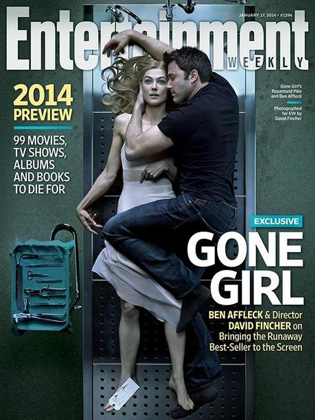 Entertainment Weekly Movie Cover Featuring the Gone Girl Stars
