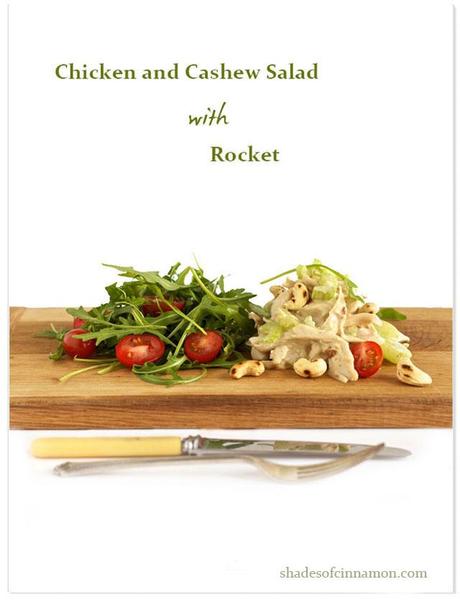 Healthy Chicken and Cashew Salad