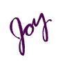 Signature of Joy Weese Moll