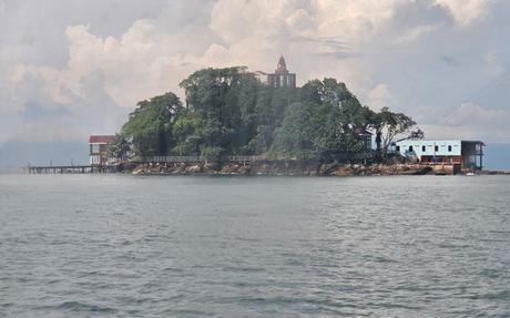 An Island and a Temple in Cambodia