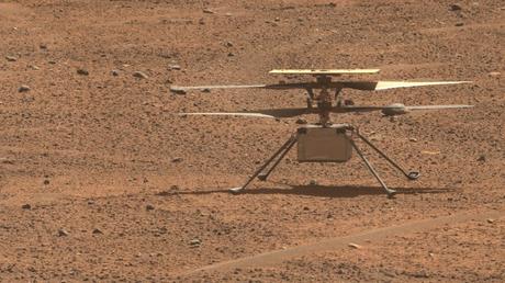 The Mars Perseverance rover loses its faithful scout