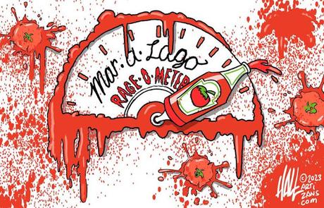 Another Ketchup Disaster At Mar-A-Lago