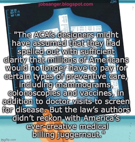 Mandated Free Medical Exams Are NOT Free For Many!