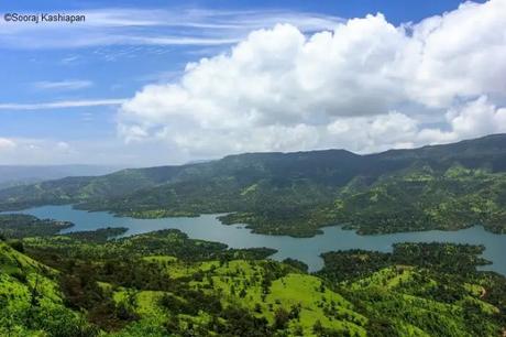 A snapshot of the river flowing through Panchgani