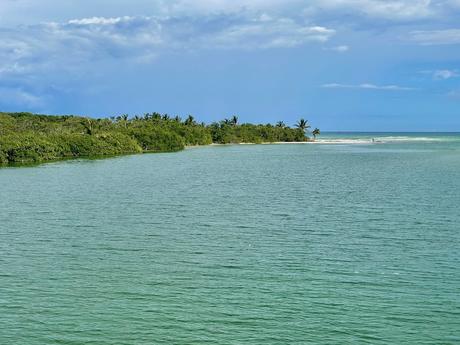 xian kaan biosphere reserve with lagoon and mangroves and beaches