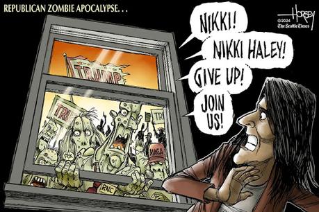 Can She Resist The GOP Zombie Horde?