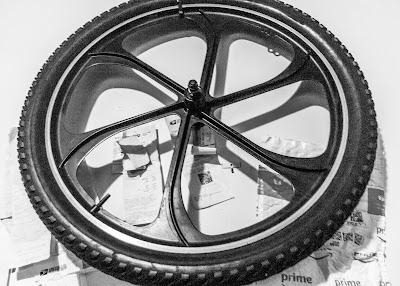 Three circular objects + stuff & shadows