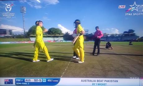 U19 WC -  Aussie last wicket pips Paki