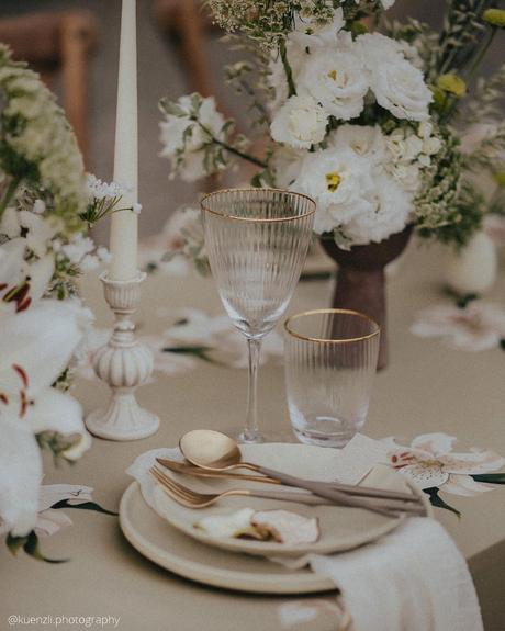 rehearsal dinner table setting place plate kuenzli.photography