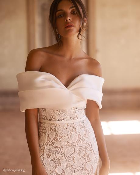 top wedding dresses strapless neckline off the shoulder lace sexy yedyna