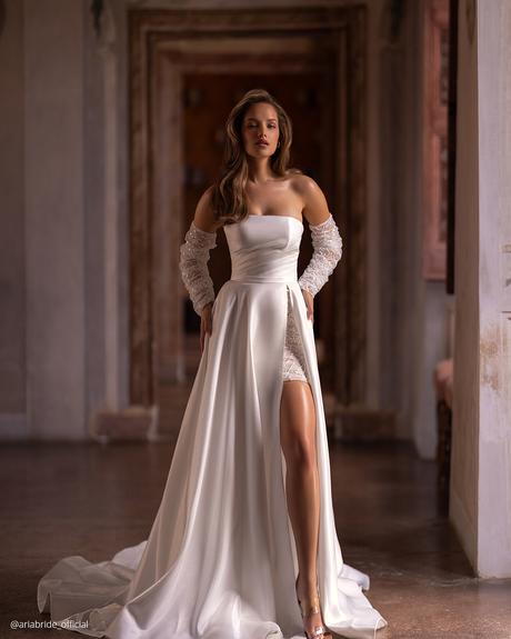 top wedding dresses simple with long sleeves aria