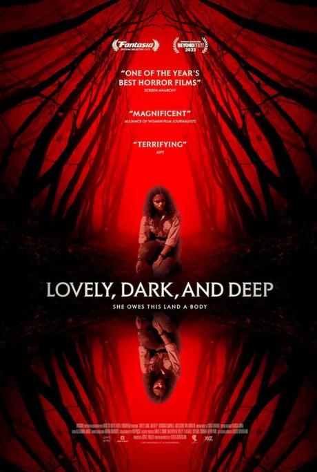 Blue Finch Film Releasing presents Lovely Dark and Deep on digital platforms 25 March
