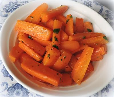 Carrots with Honey and Lime