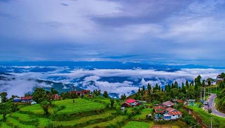 Beautiful view of Darjeeling