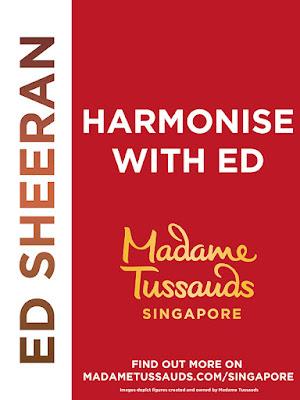 Ed Sheeran’s Wax Figure Arrives at Madame Tussauds Singapore Ahead of His Sold-Out Mathematics Tour Concert