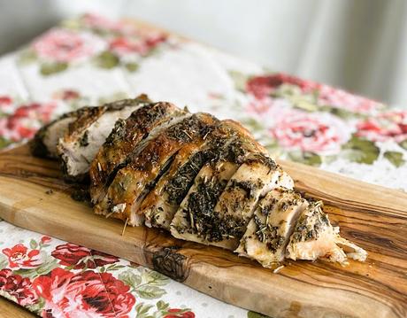 Roasted Split Turkey Breast