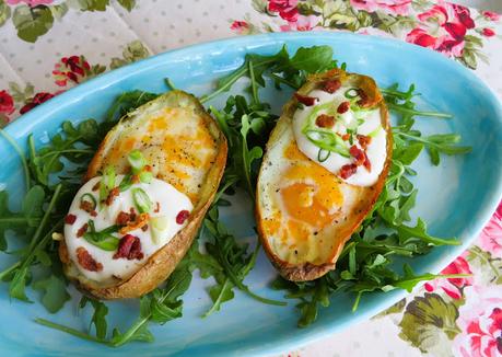 Loaded Potato Breakfast Skins