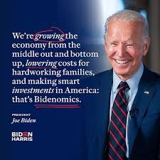 Biden doesn't get credit for it in polling, but data shows he is running the economy like a champ, much better than his Republican predecessor, Donald Trump