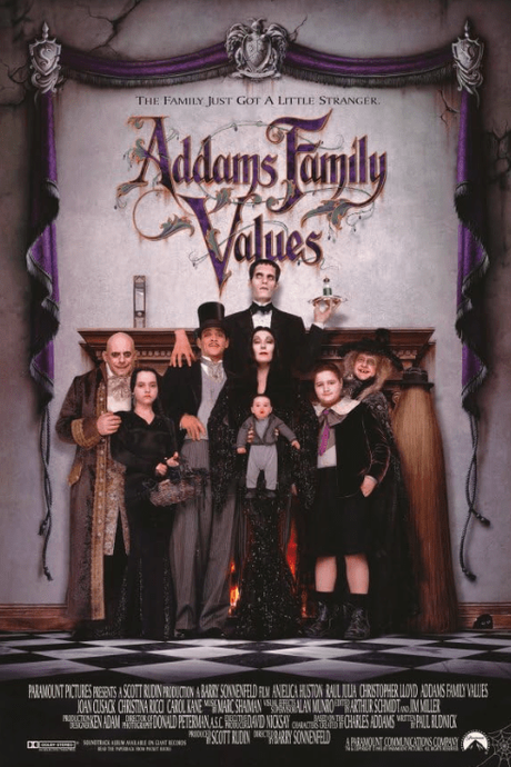 Addams Family Values – ABC Film Challenge – Oscar Nominations – V - (Values) - Movie Review