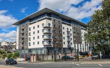 Moment an apartment block resident finds a £500,000 fire chief ‘hidden’ in a cupboard