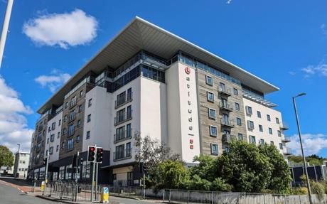 Moment an apartment block resident finds a £500,000 fire chief ‘hidden’ in a cupboard