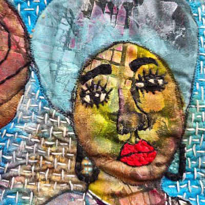 Material Musings - Stay Inspired with Slow Stitching and Fabric Art