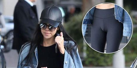 Camel Toe Exposed: 10 Famous Celebrity Reveals Kourtney Kardashian