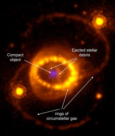 James Webb Space Telescope spots neutron star hidden in supernova wreckage