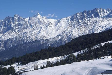 Himalaya Badri Mountain Auli Hills