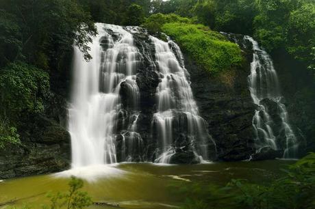 A beautiful shot of the Abbey waterfalls in Madikeri
