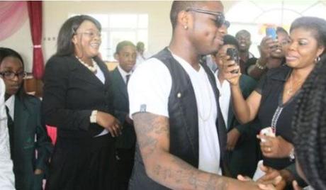 Davido at Babcock University Music Department