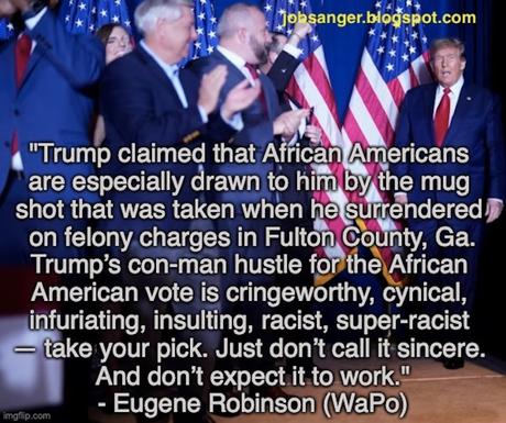 Trump's Appeal To Black Voters Was Insulting And Racist Trump's Appeal To Black Voters Was Insulting And Racist